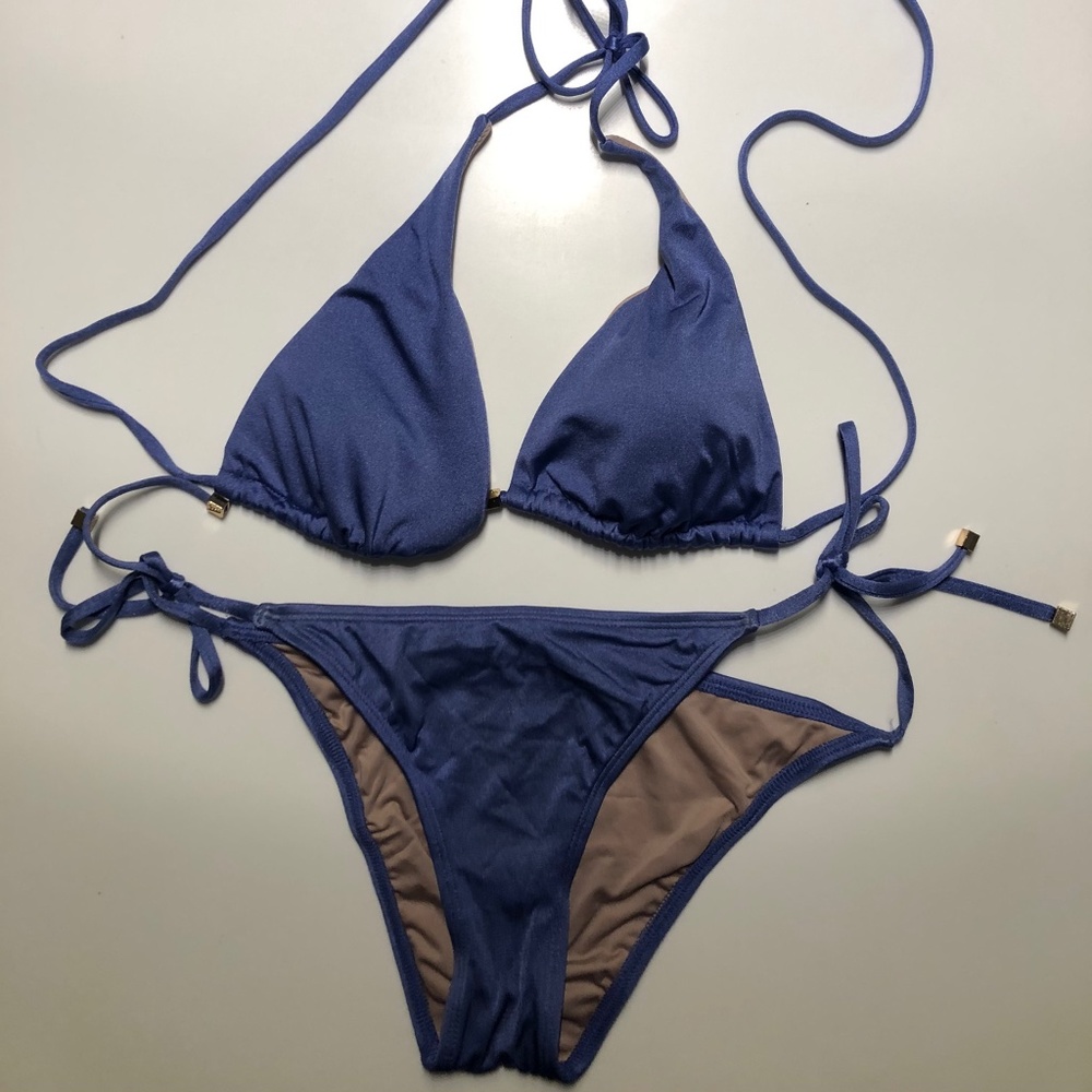 Victoria Secret Blue Bathing Suit